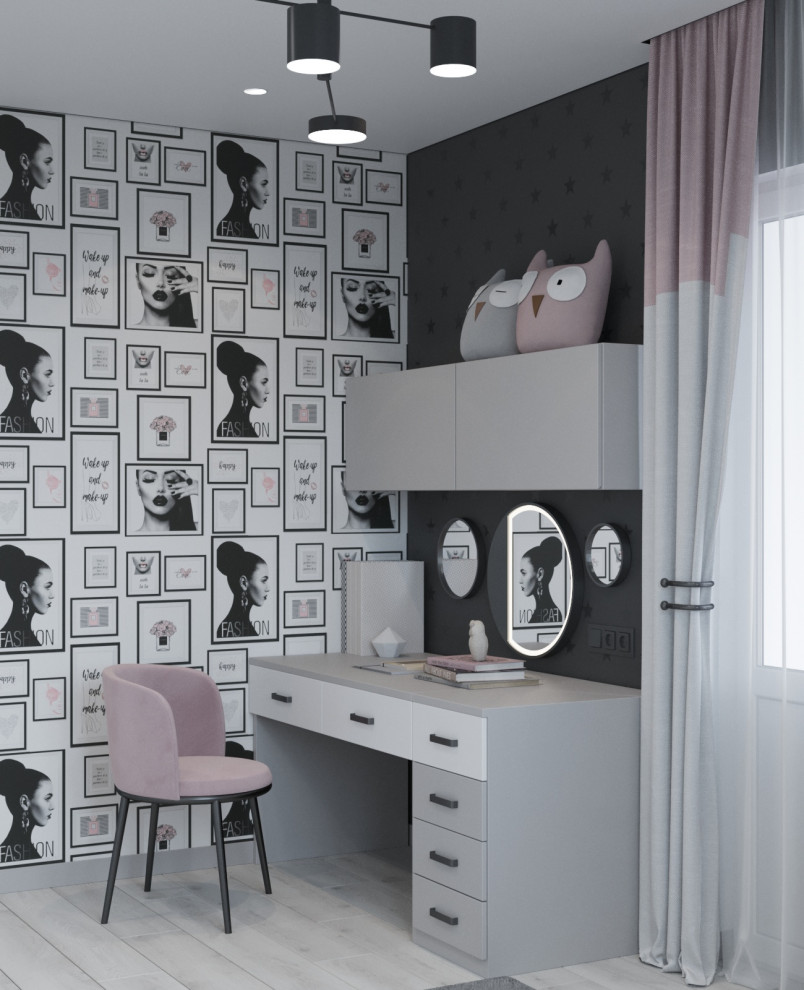 Интерьер детской в ЖК Премьер