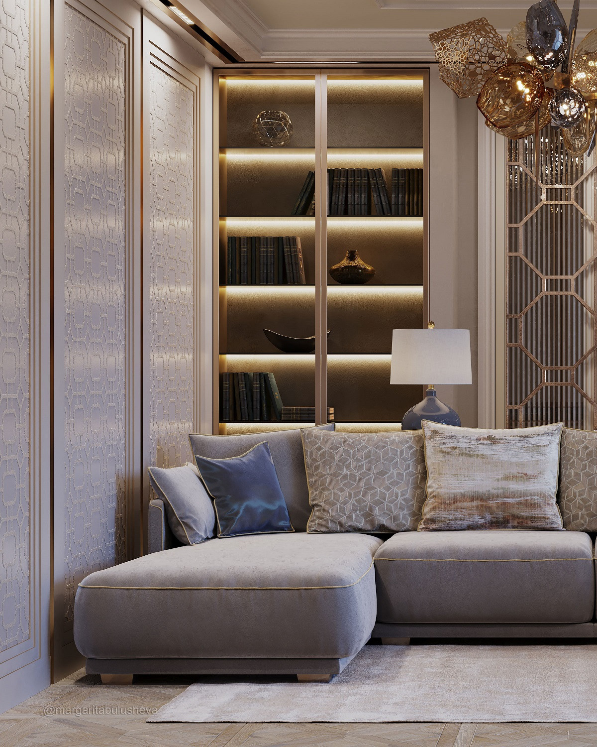 Обложка проекта: Дизайн-проект интерьера квартиры в Тамбове