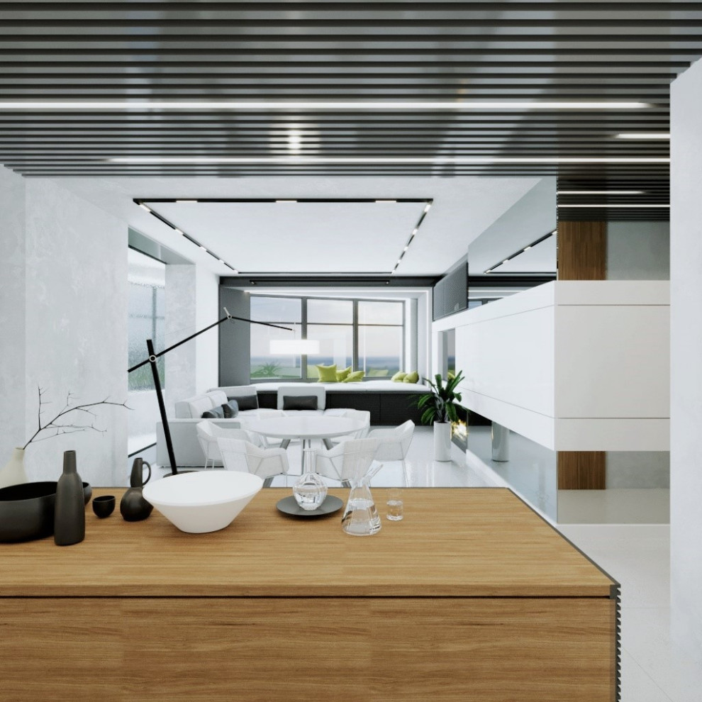 Концепция интерьера пентхауса