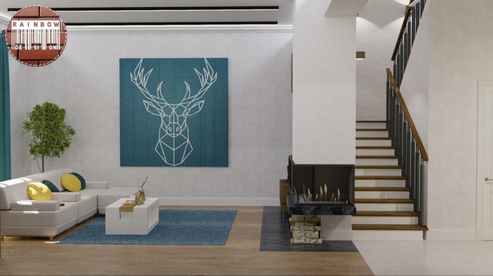 Современный брутальный стиль в доме