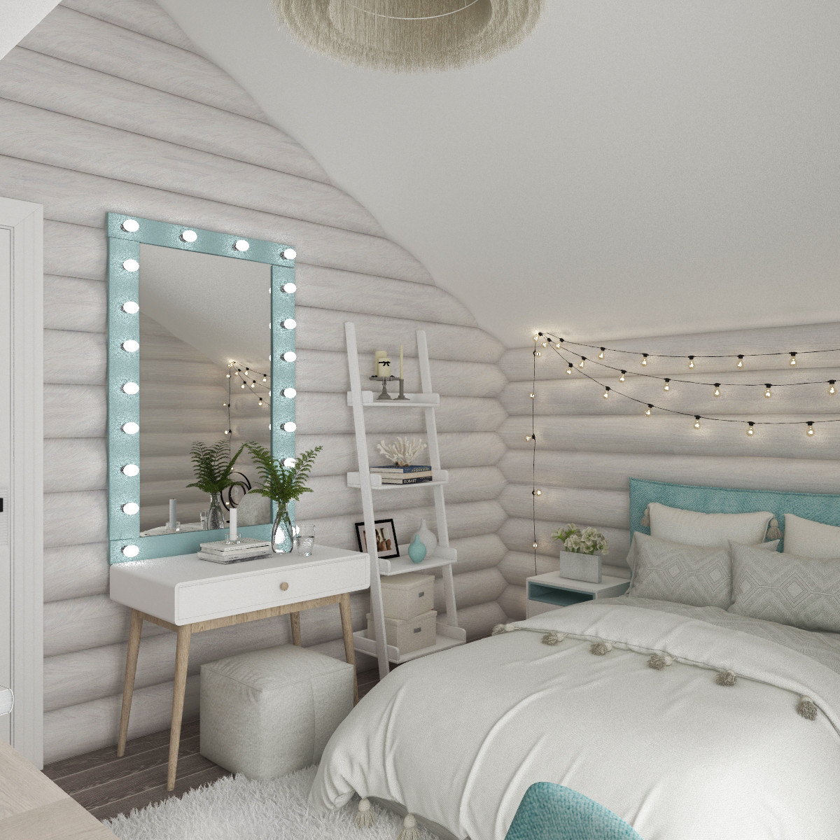 Проект загородного дома из сруба