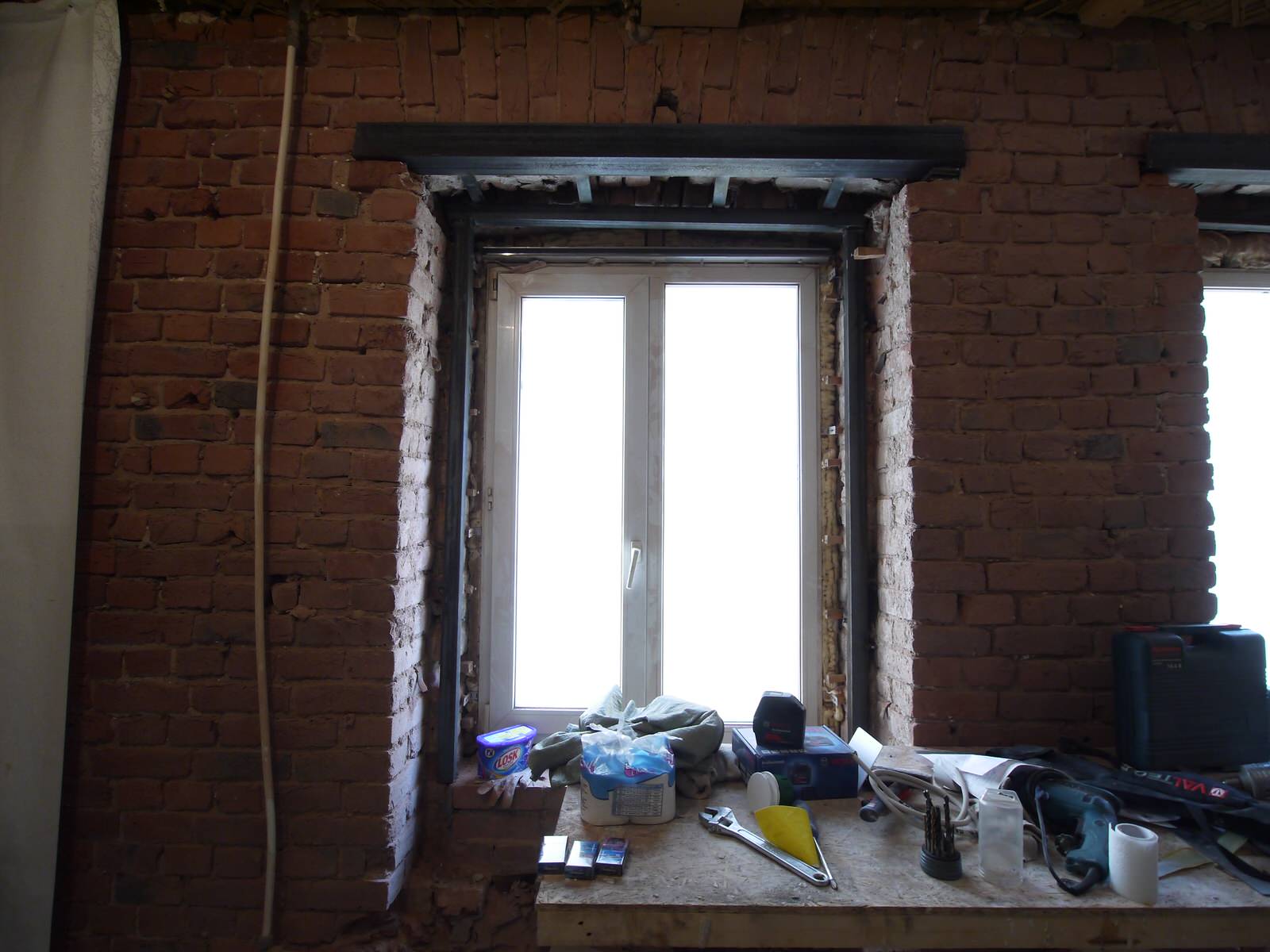 Усиление оконного проема