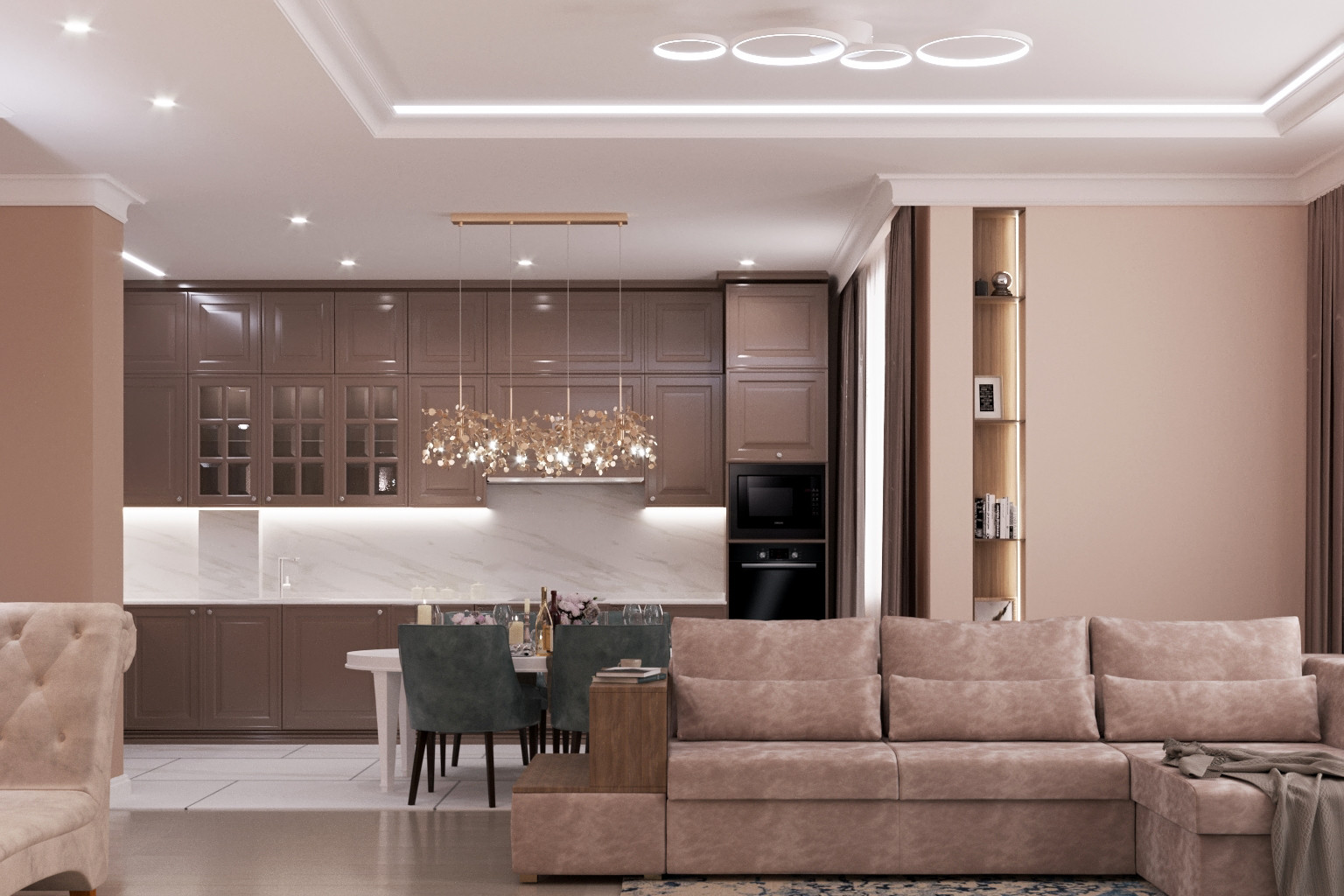 Обложка проекта: Вкусная шоколадная кухня для Веры