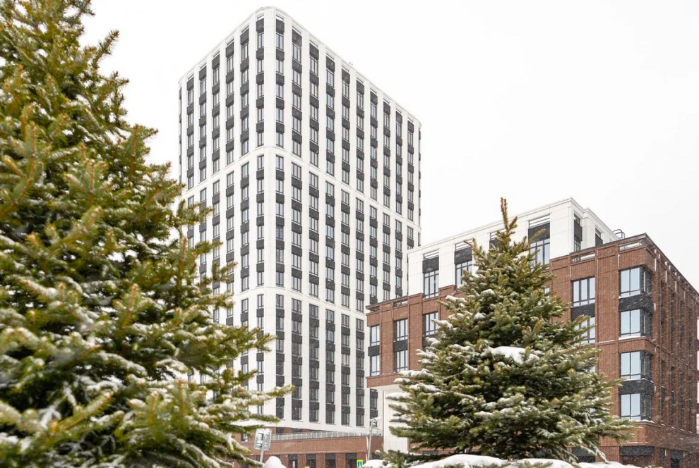 Обложка проекта: Евродвушка 71 м2 в ЖК Savin House для семейной пары с видом на реку Казанка. В д