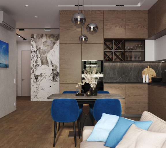 Визуализации действующего проекта в ЖК Сильвер