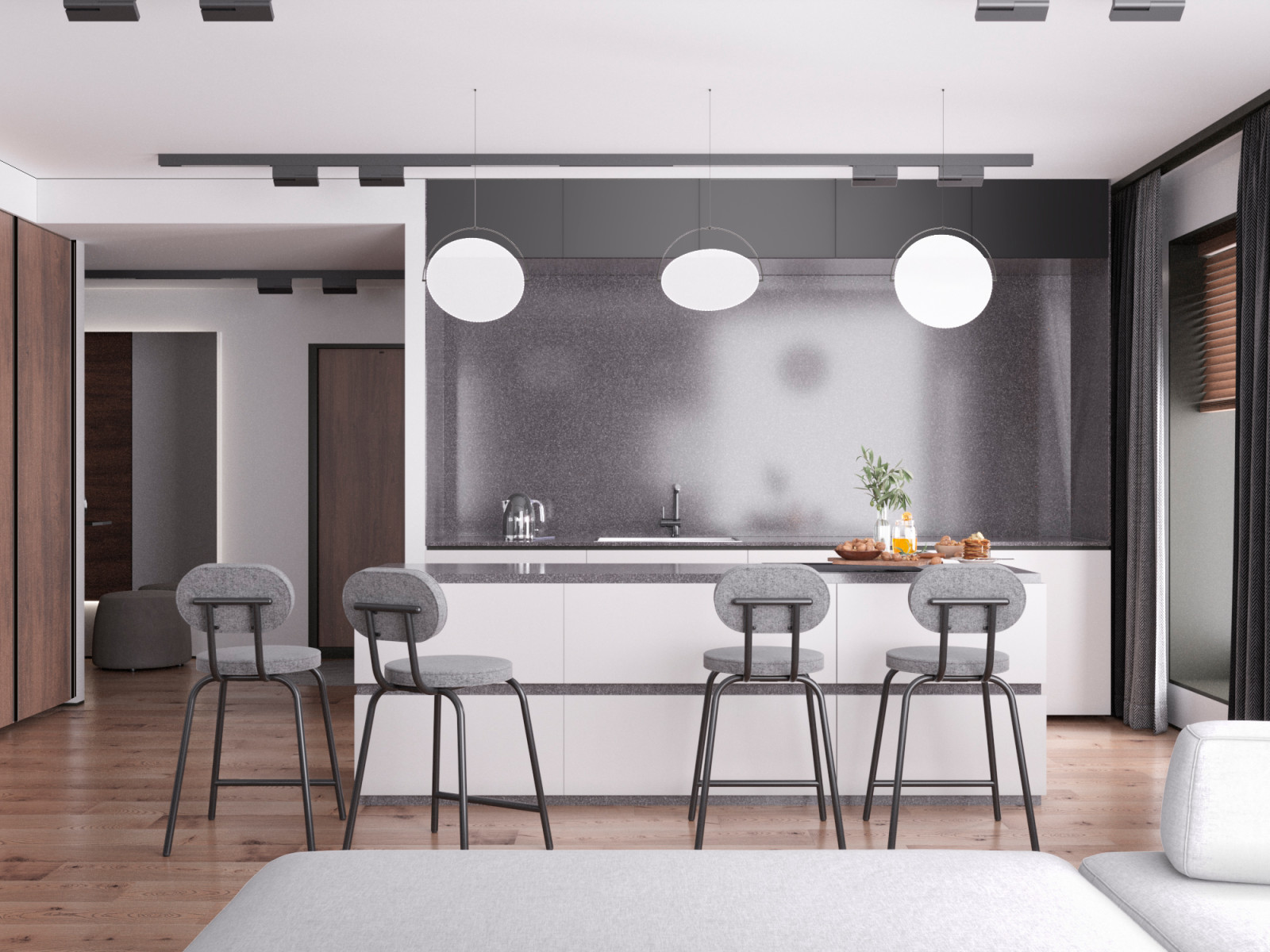Жилой комплекс бизнес-класса "Magnifika Residence" 117м2., проект 2021г.