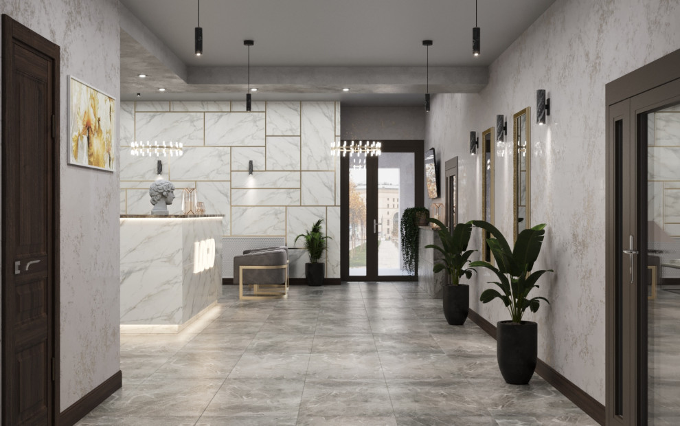 Холл гостиничного комплекса