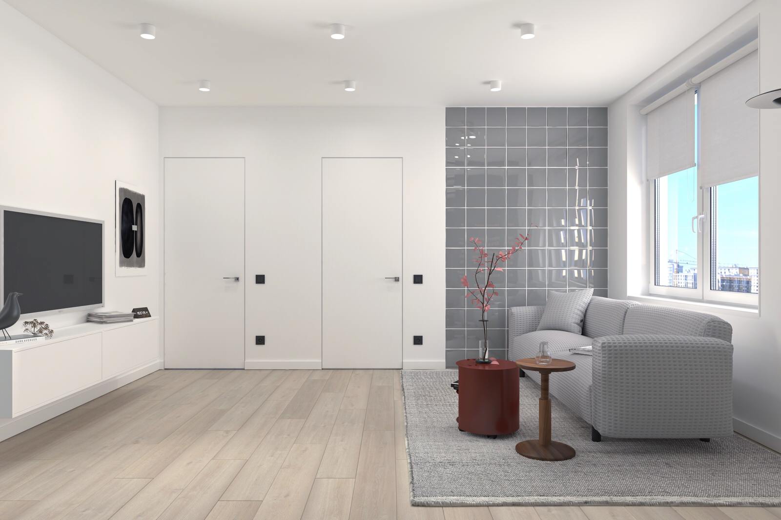 Квартира для пары фотографов в ЖК "Галактика"