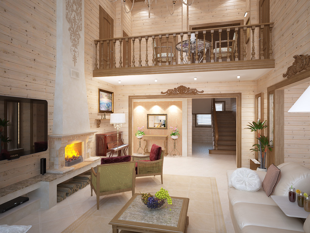 Дом деревянный из клеенного бруса