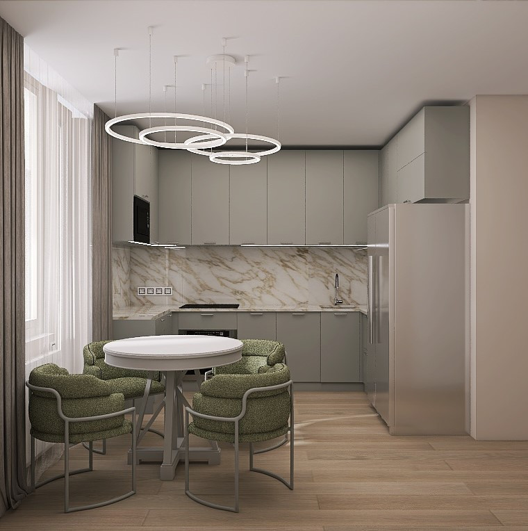 проект: трехкомнатная в ЖК Царицыно