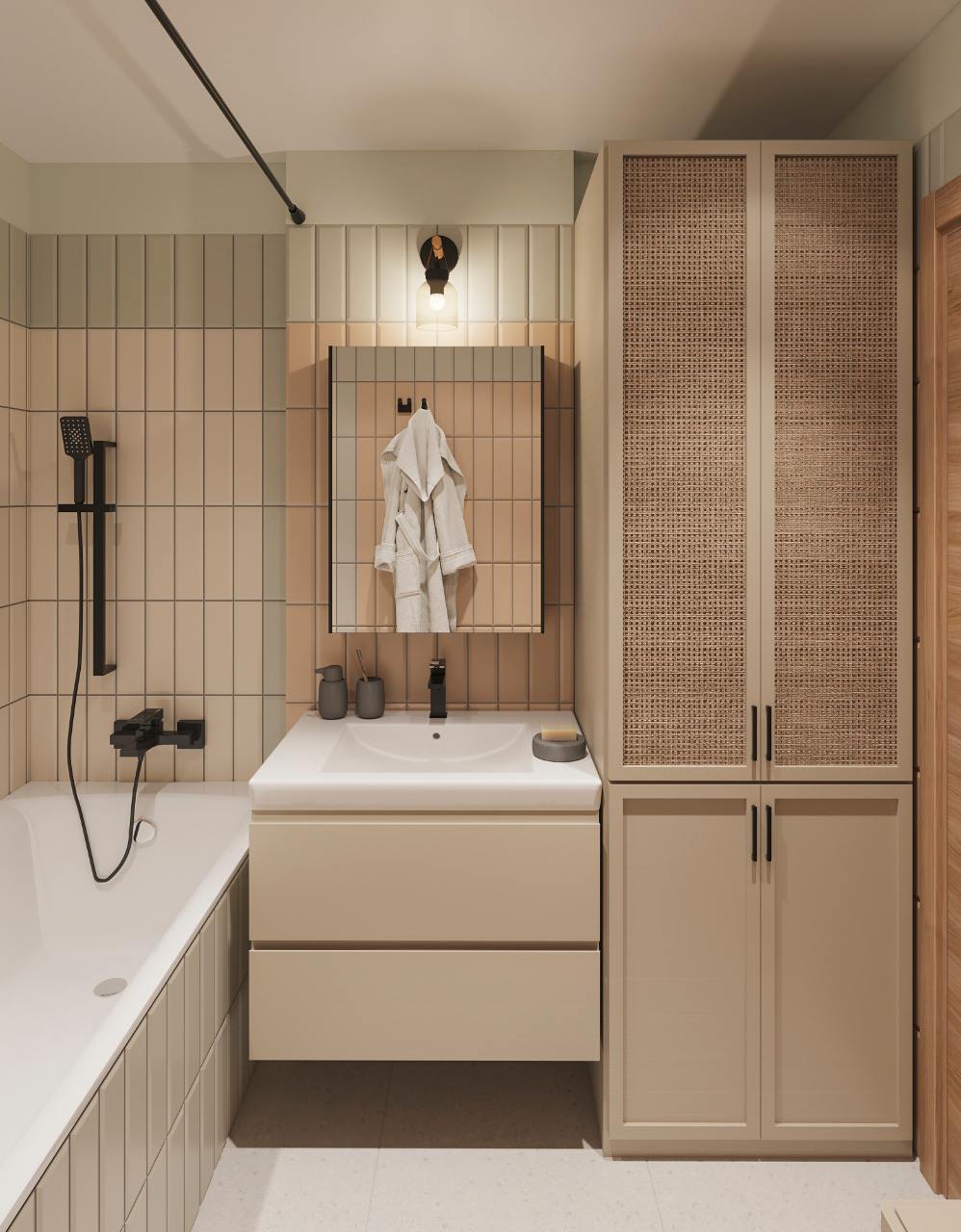 Мидсенчури по-московски. 3-х комнатная квартира 75 кв.м. на Юго-Западе