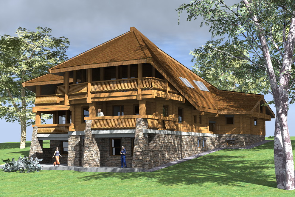 Обложка проекта: коттедж в Орловской области.