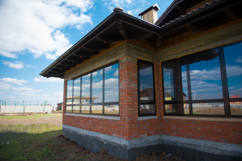 Монтаж крыши и свесов