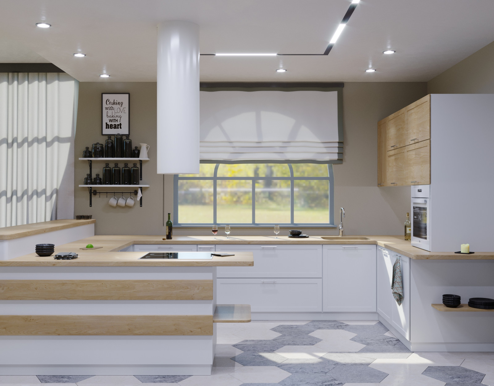 Визуализация кухни