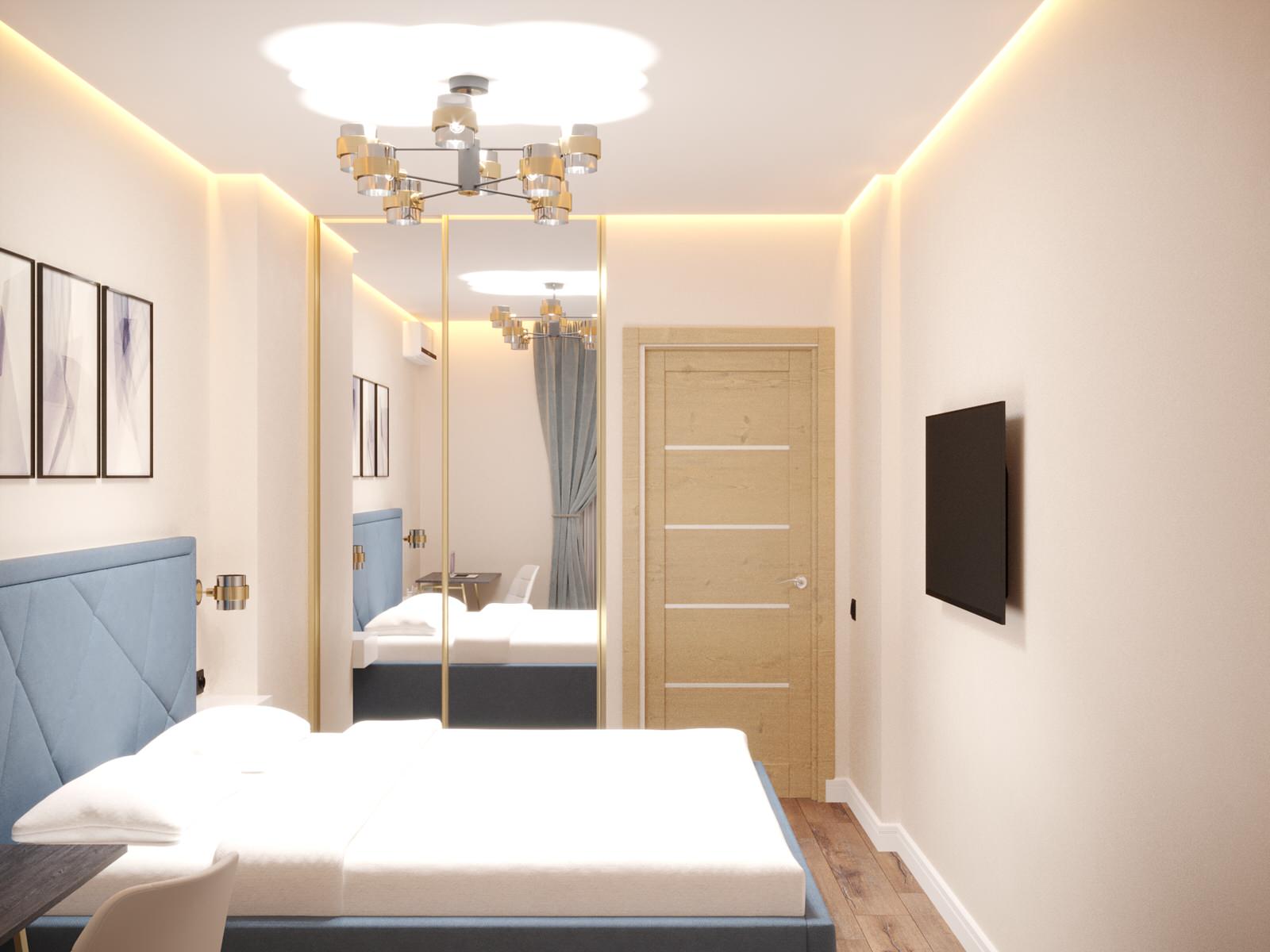 Дизайн-проект трехкомнатной квартиры.