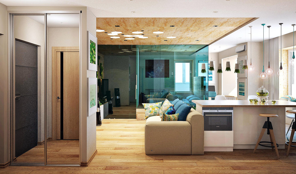 КВАРТИРА С ОТКРЫТЫМ ПРОСТРАНСТВОМ