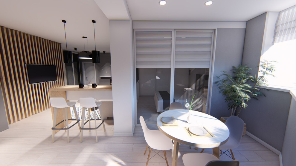 Дизайн-проект квартиры ЖК "Атмосфера"