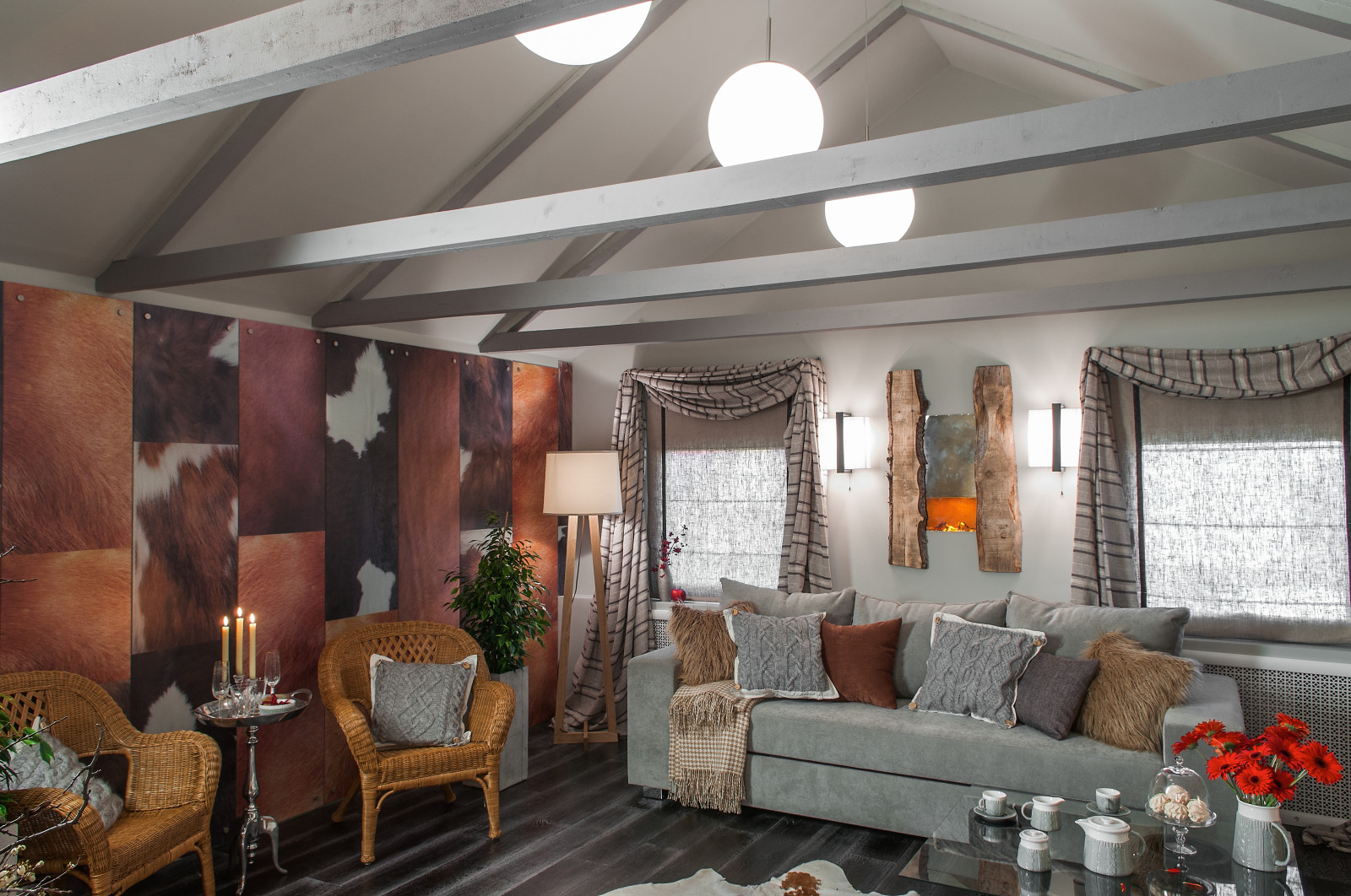 Яркие стены