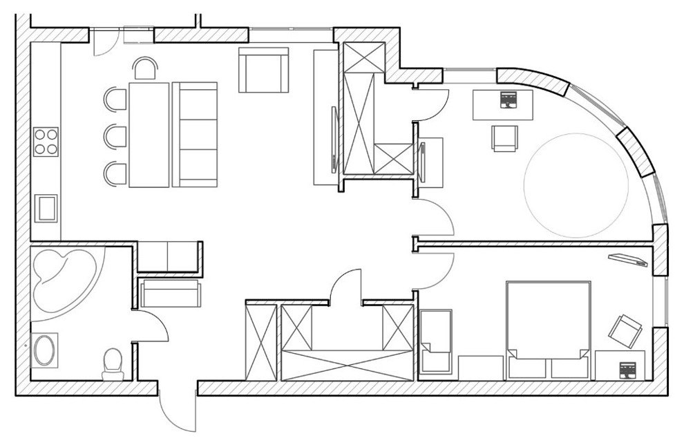 Из двушки в трешку