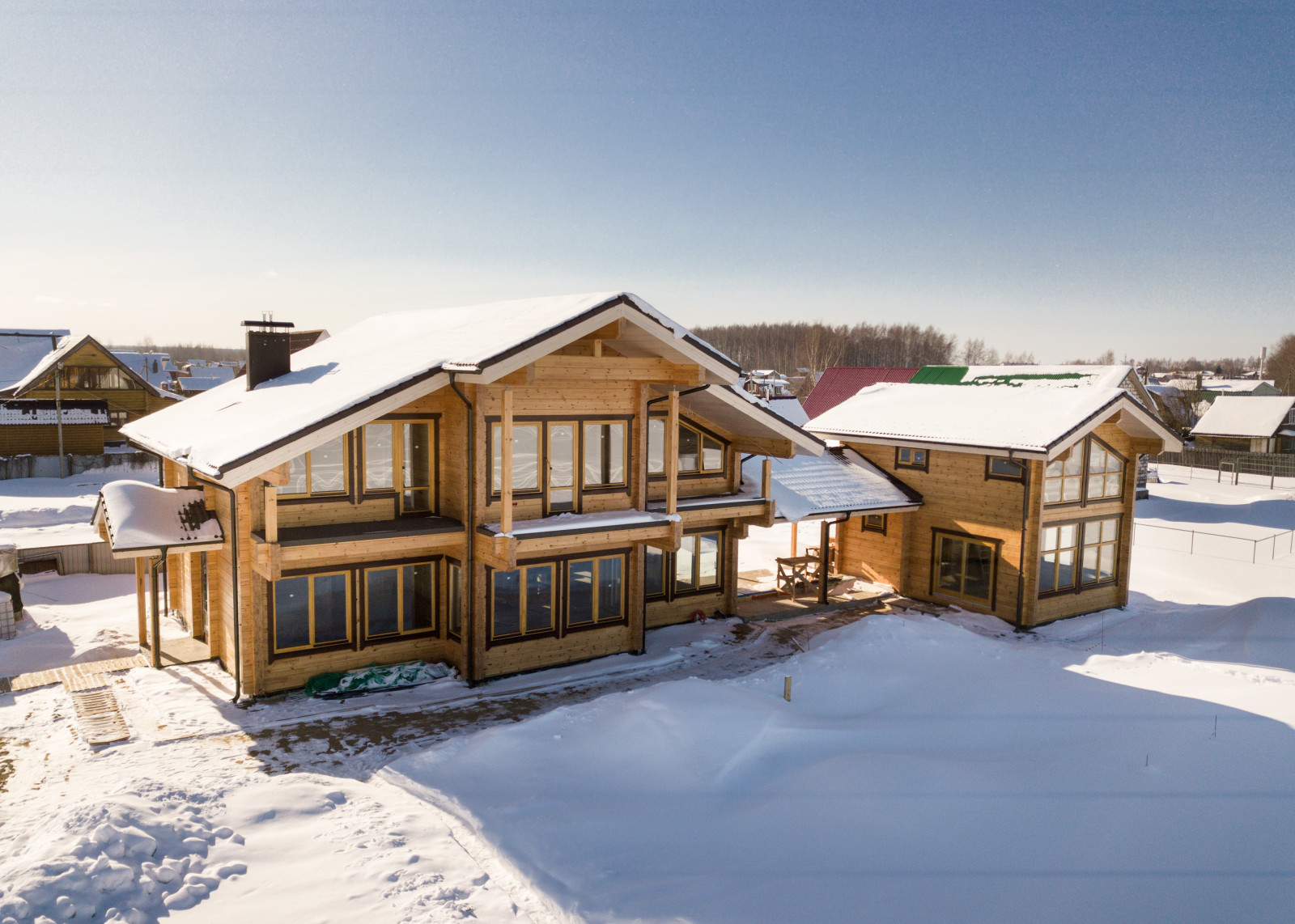 Дом из клееного бруса К-281