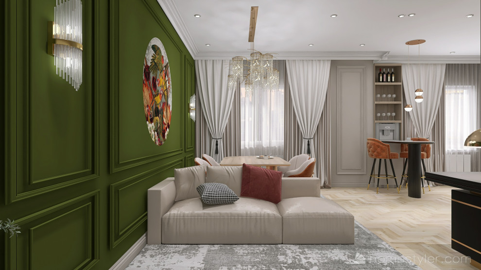 Трехкомнатная квартира