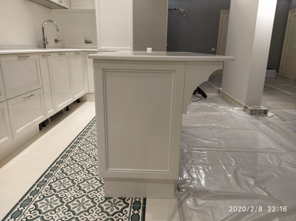 Обложка проекта: Светлая кухня