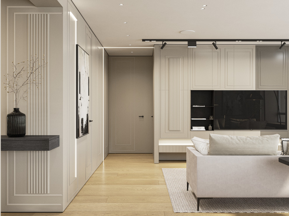 Проект 3-х комнатной квартиры NUMBER 1.1.1