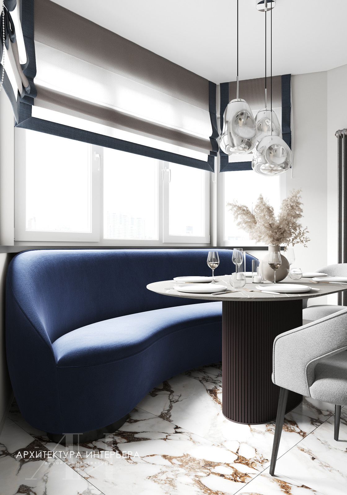 Квартира 67 м2 в доме серии П-44Т в Москве для семьи с двумя детьми