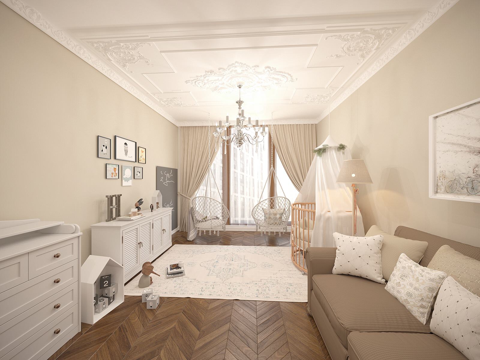 Квартира в ЖК Имперский, 105 м2