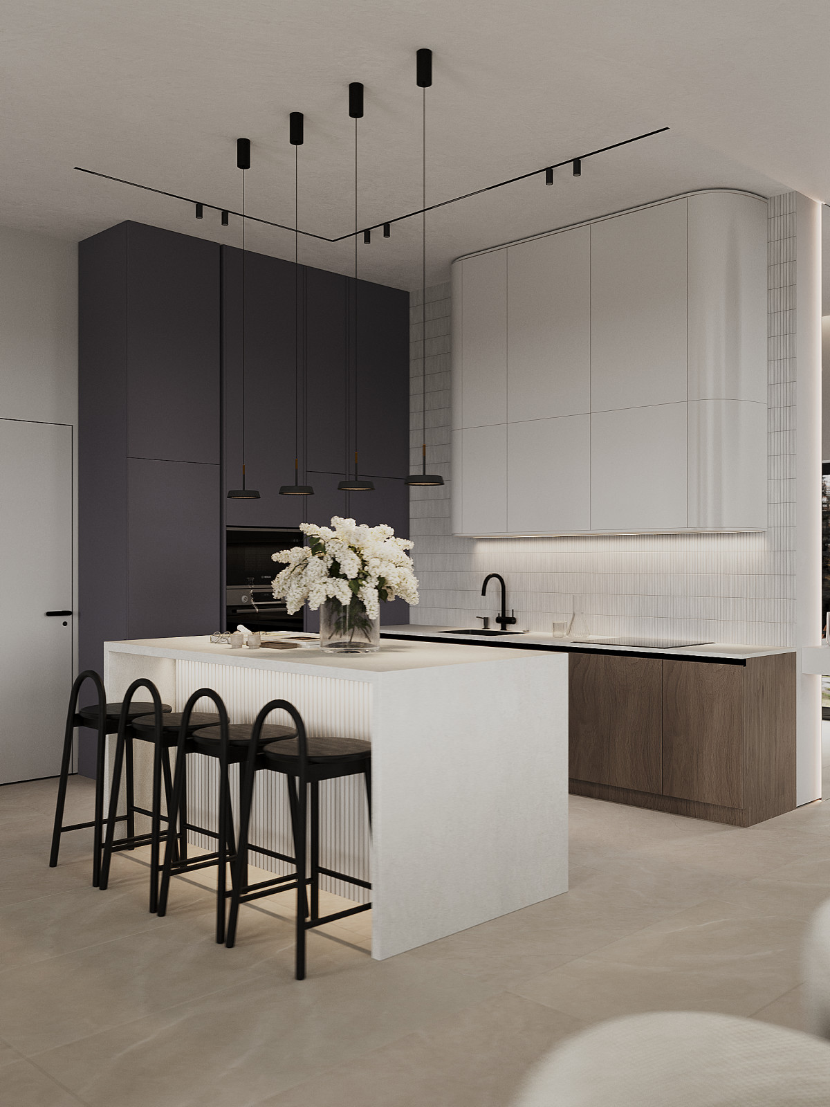 Проект интерьера для дома в коттеджном поселке "Ингардия"