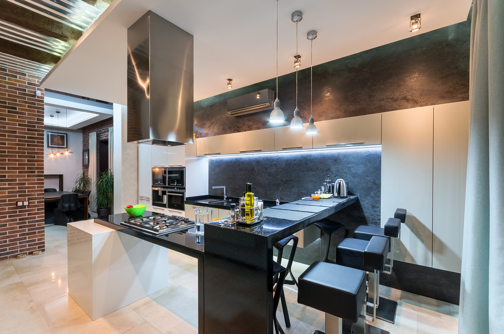 Дизайн коттеджа в стиле лофт