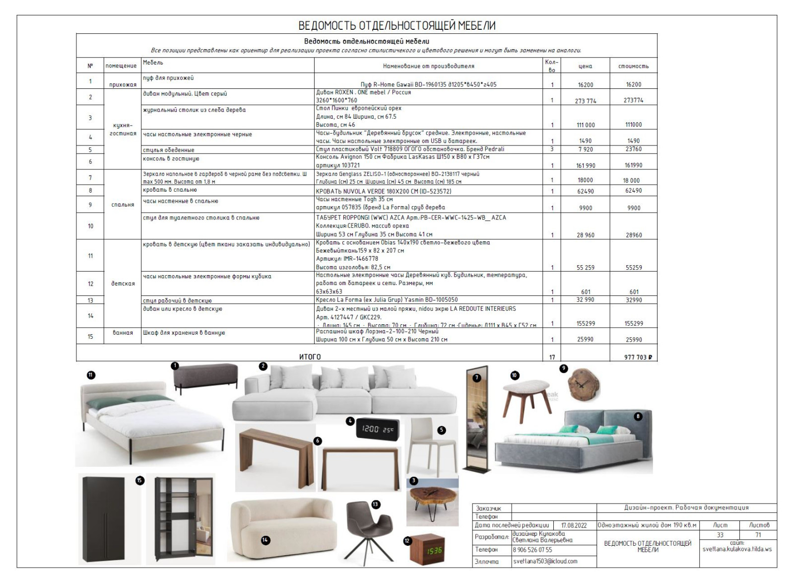 Одноэтажный дом 190 кв.м. с окнами в пол