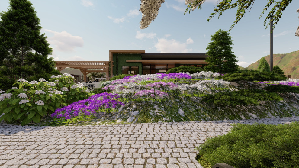 Каменистые устройства на участке 7 соток. "День/Ночь"