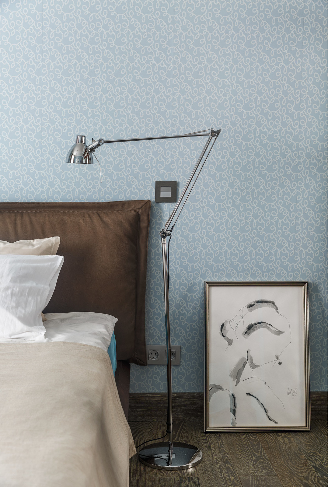 Квартира в Филях - Голубая спальня