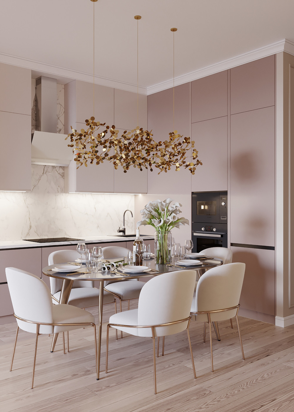 Ждановская 45. Кухня-гостиная