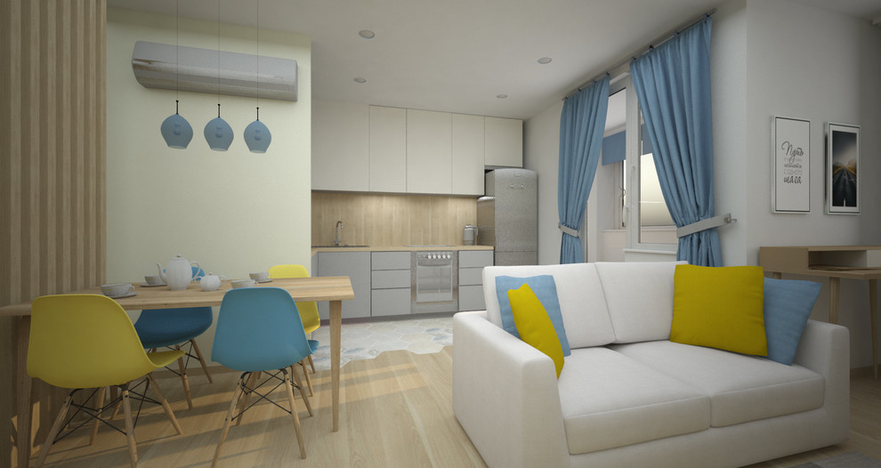 Обложка проекта: Квартира на Селигерской (83 кв.м)