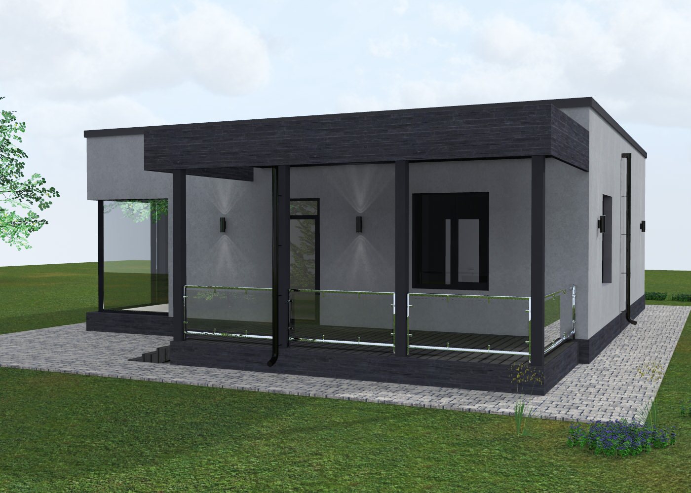 Проект дома в Подмосковье