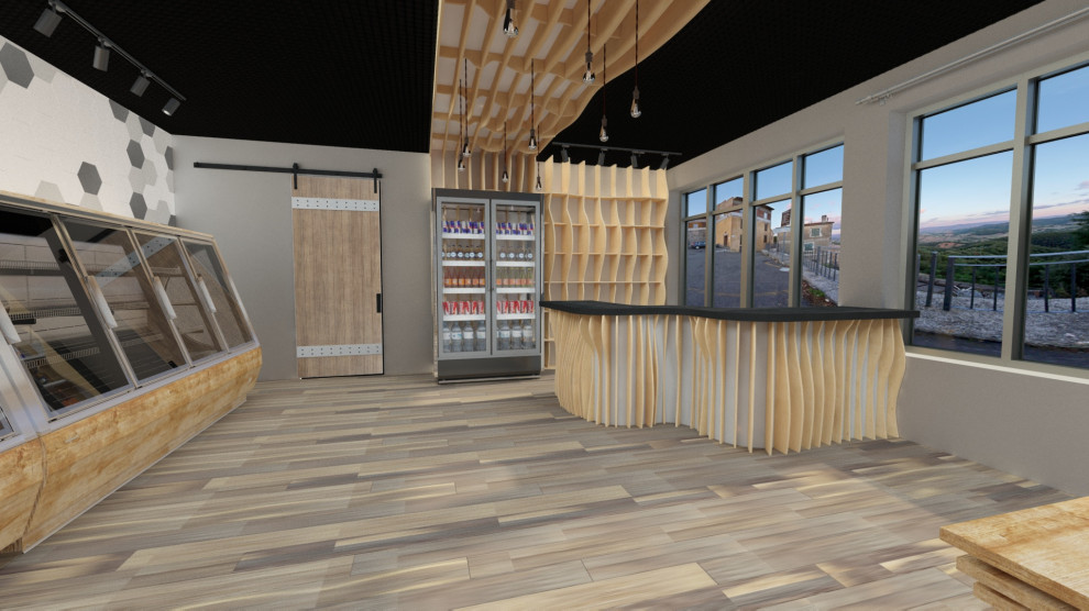 Визуализация рыбного магазина