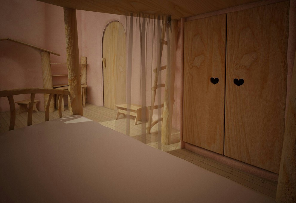 Детская комната для девочки-дошкольницы