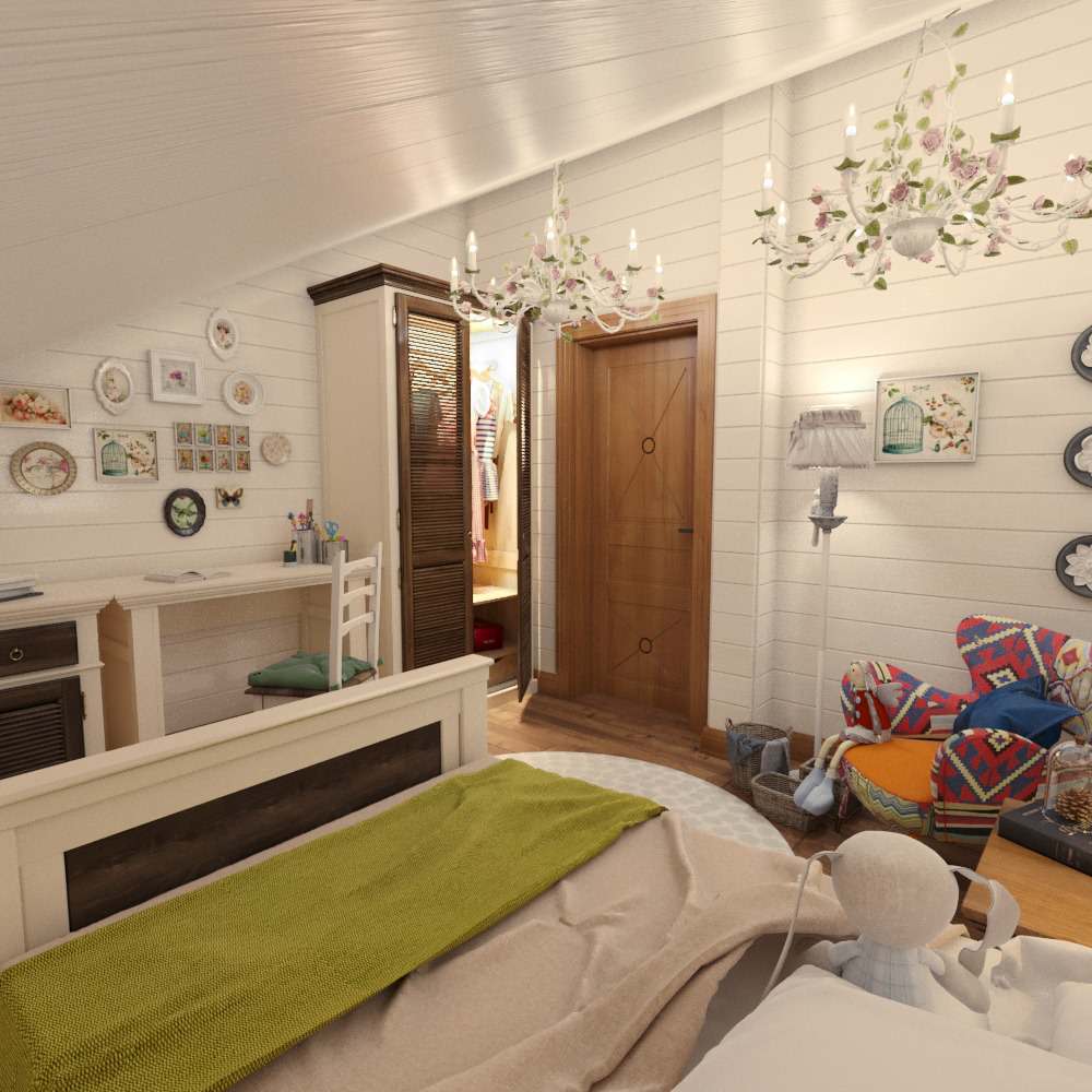 Коттедж - 2 этажа