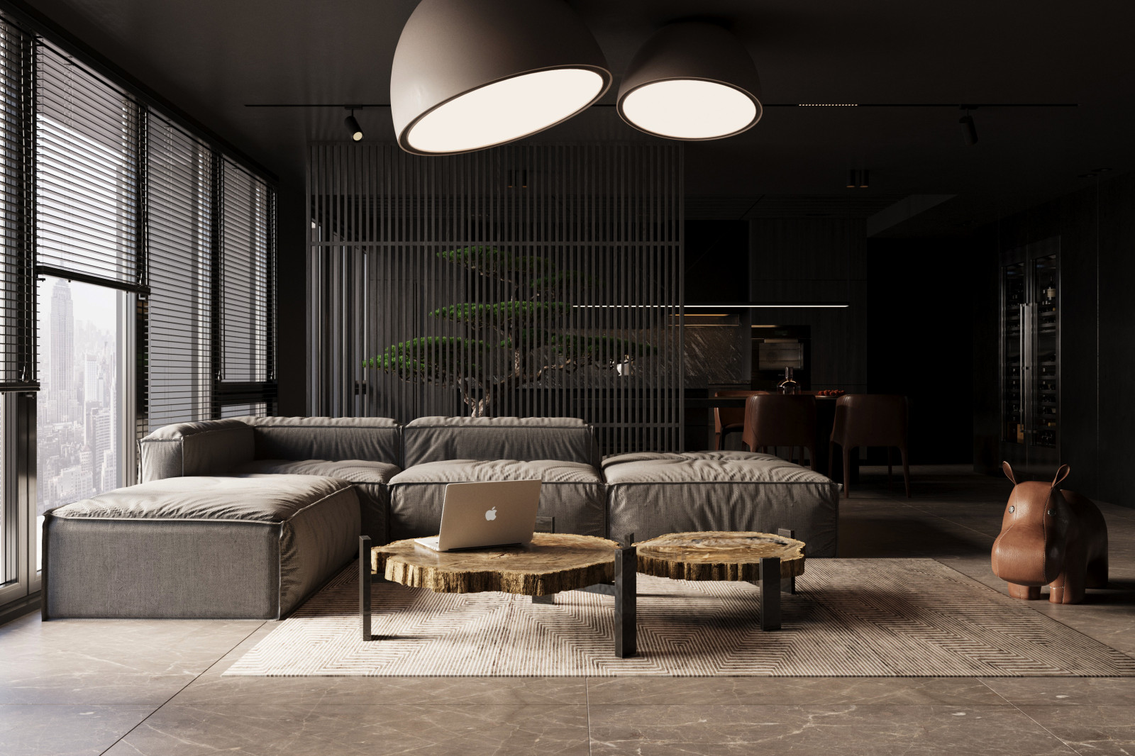 Обложка проекта: Проект квартиры в стиле loft с нашими изделиями из окаменелого дерева.