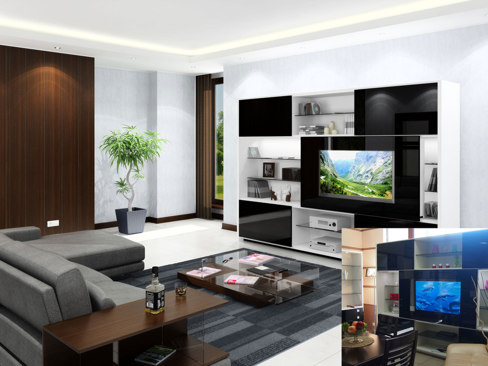 Мебель в интерьере. Часть 3. Гостиные, прихожие.