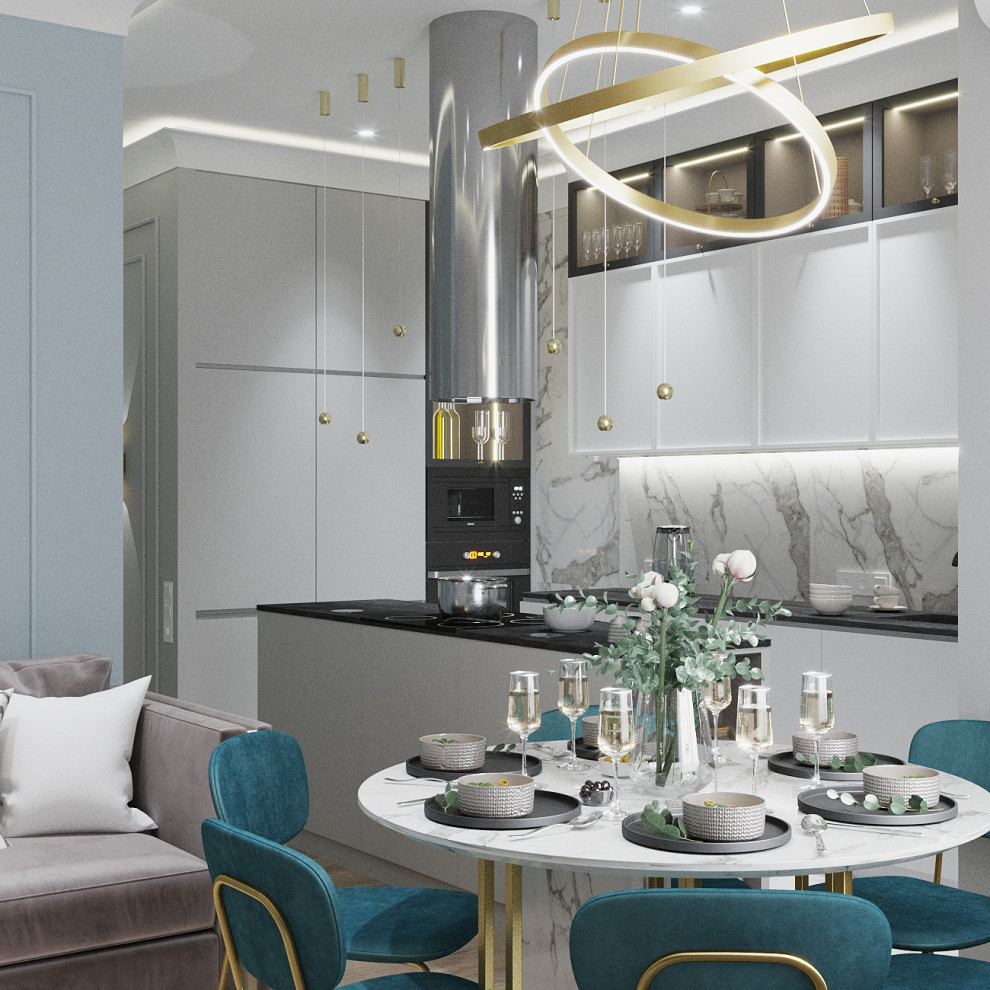 Дизайн-проект квартиры, площадью 72,87 м2