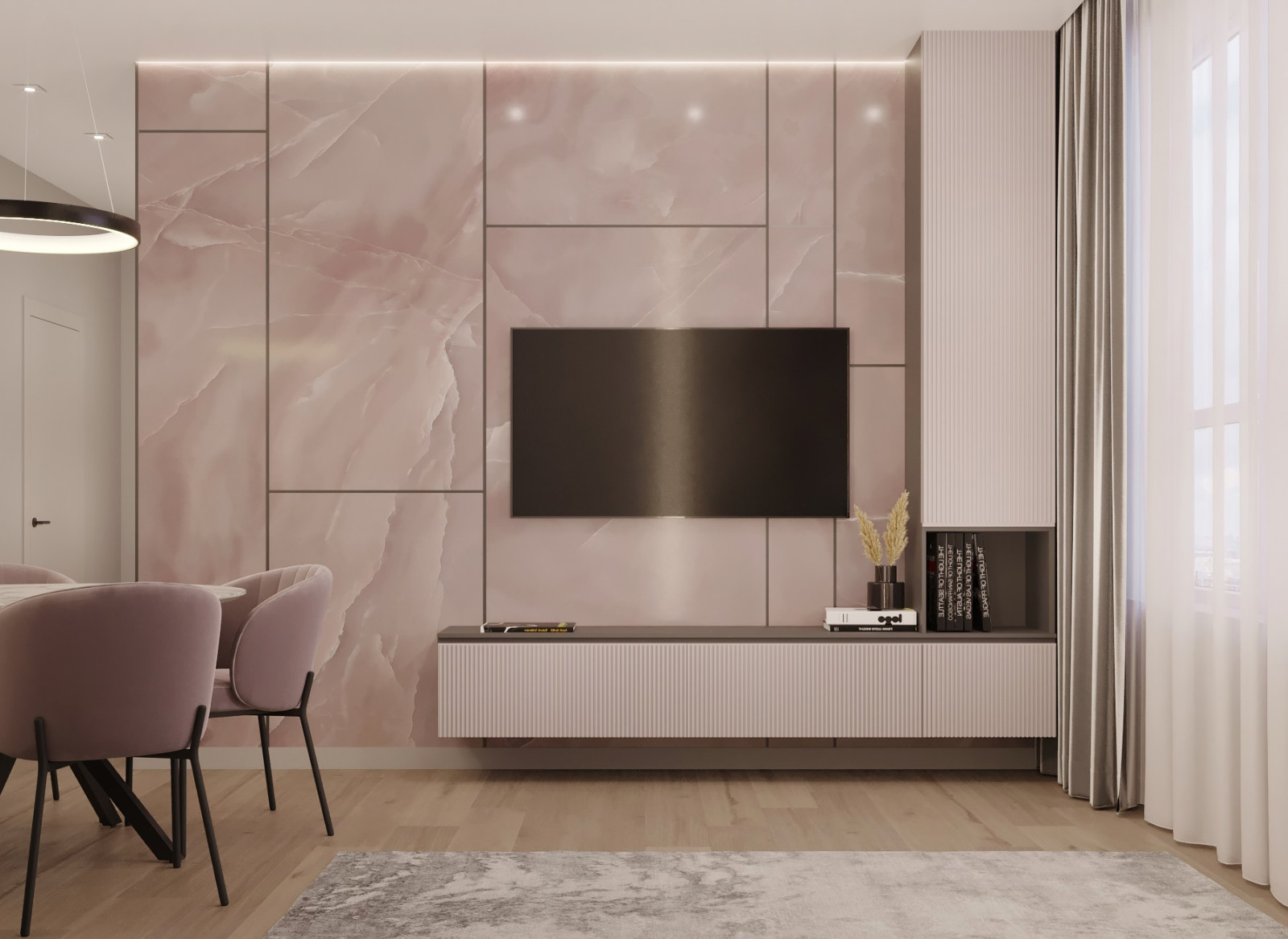 Дизайн квартиры в ЖК Парк Столиц