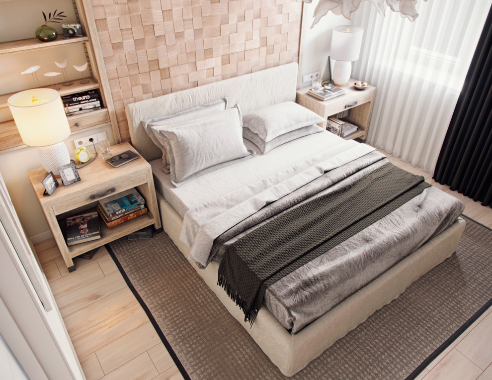 Квартира с элементами скандинавского стиля.