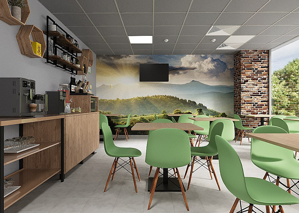 Обложка проекта: Служебный ресторан в гостинице Hilton