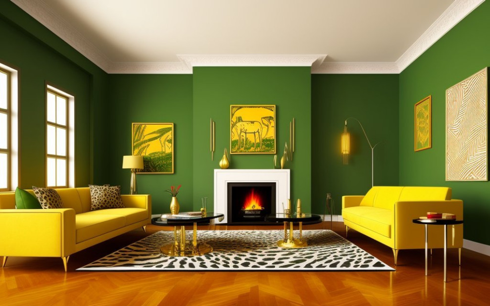 Интерьер в стиле ар-деко