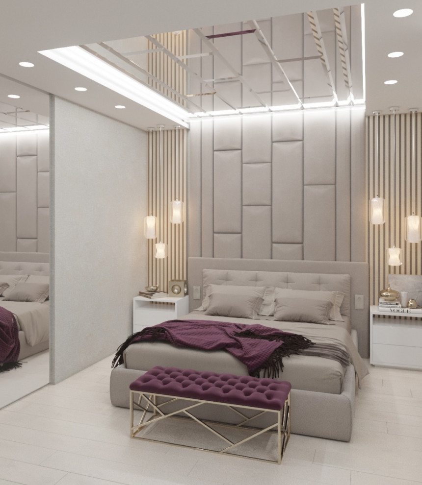 Проект 2-х комнатной квартиры в Апартаментах Лахта Плаза