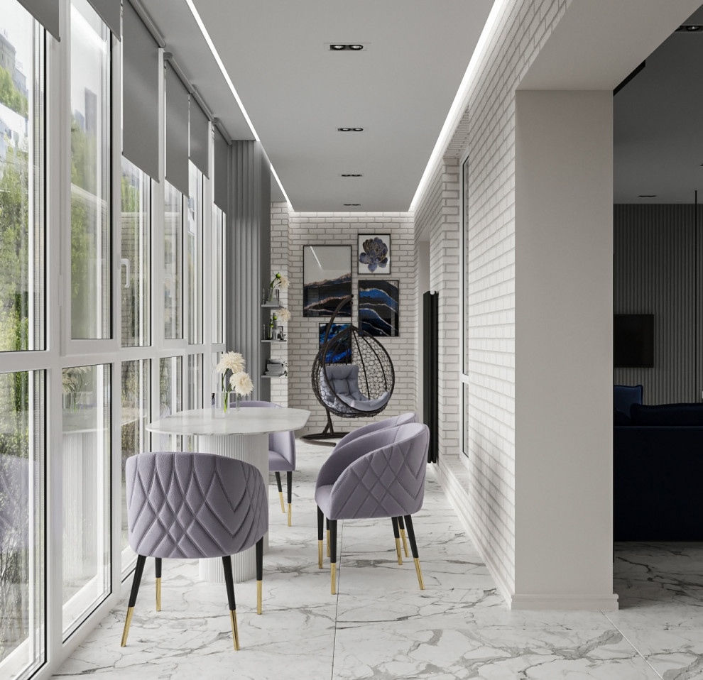 Двухуровневая квартира на Западном.