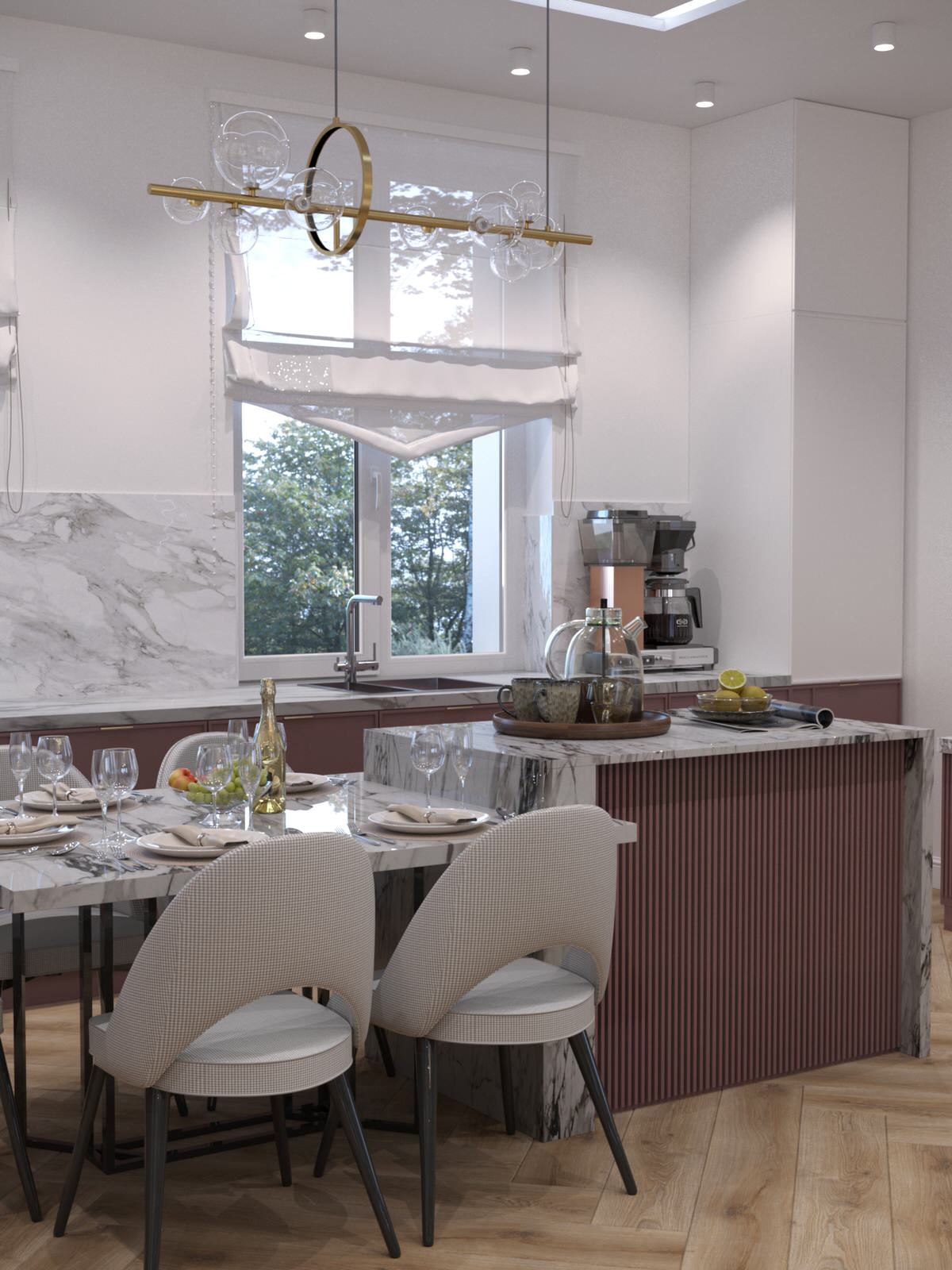 Дизайн интерьера дома 130 кв.м